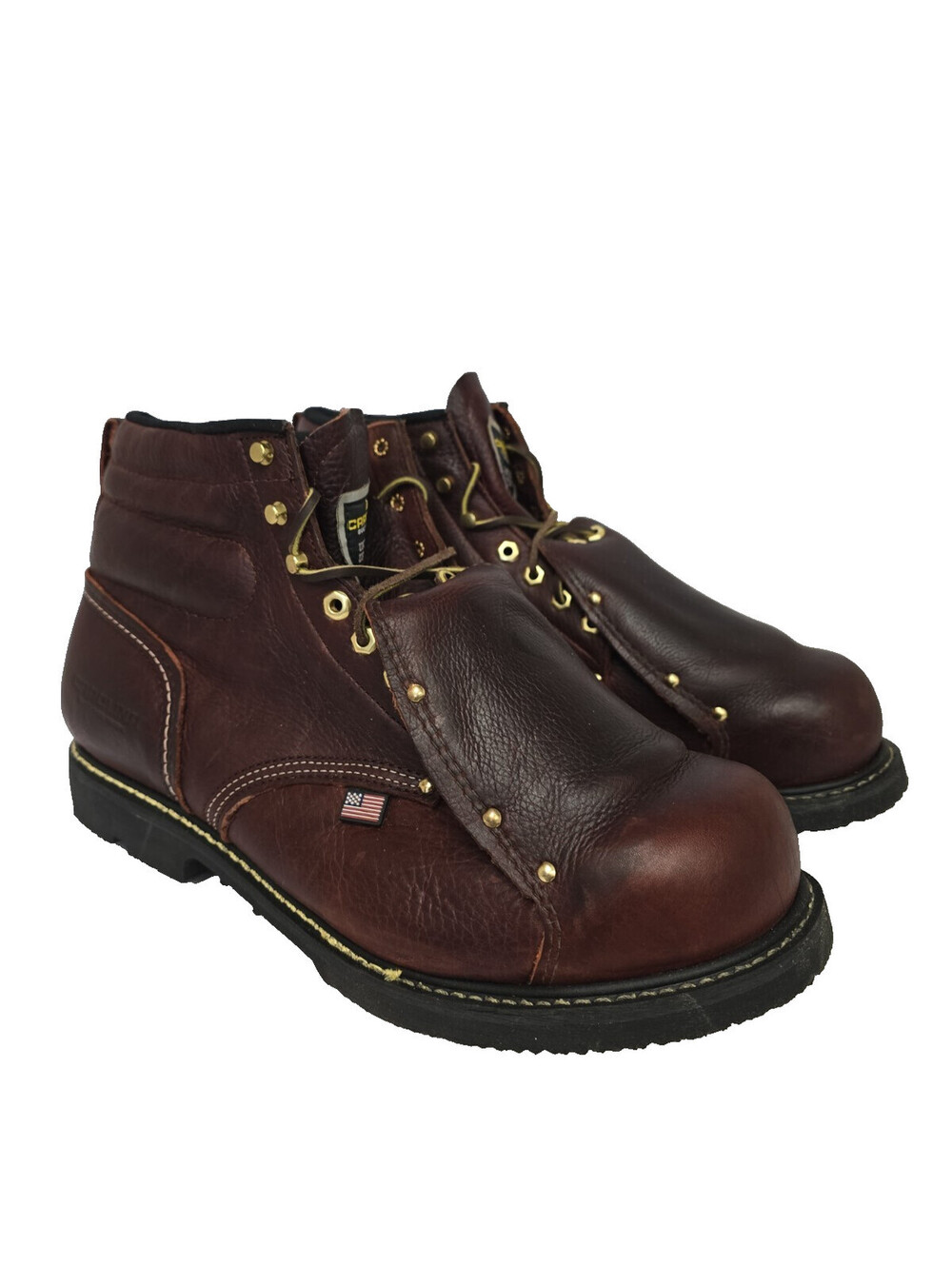 Carolina Men's Int Lo 508 6" Steel Toe w/Metatarsal Guard Work Boot Brown 8D